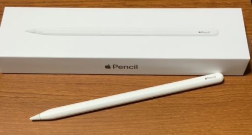 開封したApple Pencil（第2世代）　箱付き
